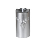 LED Stag Candle | Silver