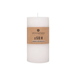 Rustic Pillar Candle | White | 14cm