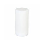 Rustic Pillar Candle | White | 14cm