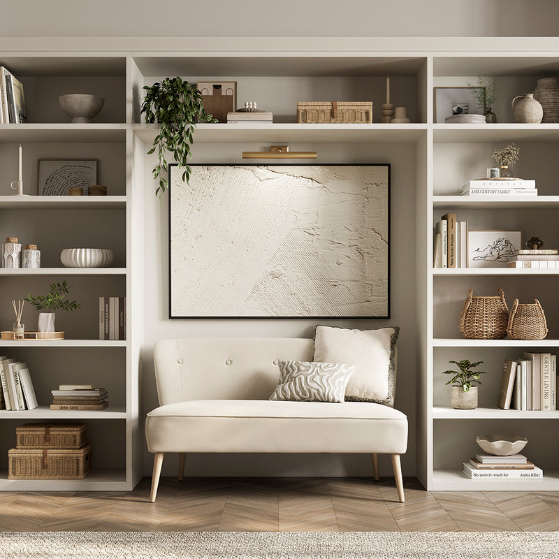 Beau 2 Seater Sofa | Sand/Blonde Wood