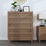 Bordeaux 6 Drawer Rattan Chest | Natural