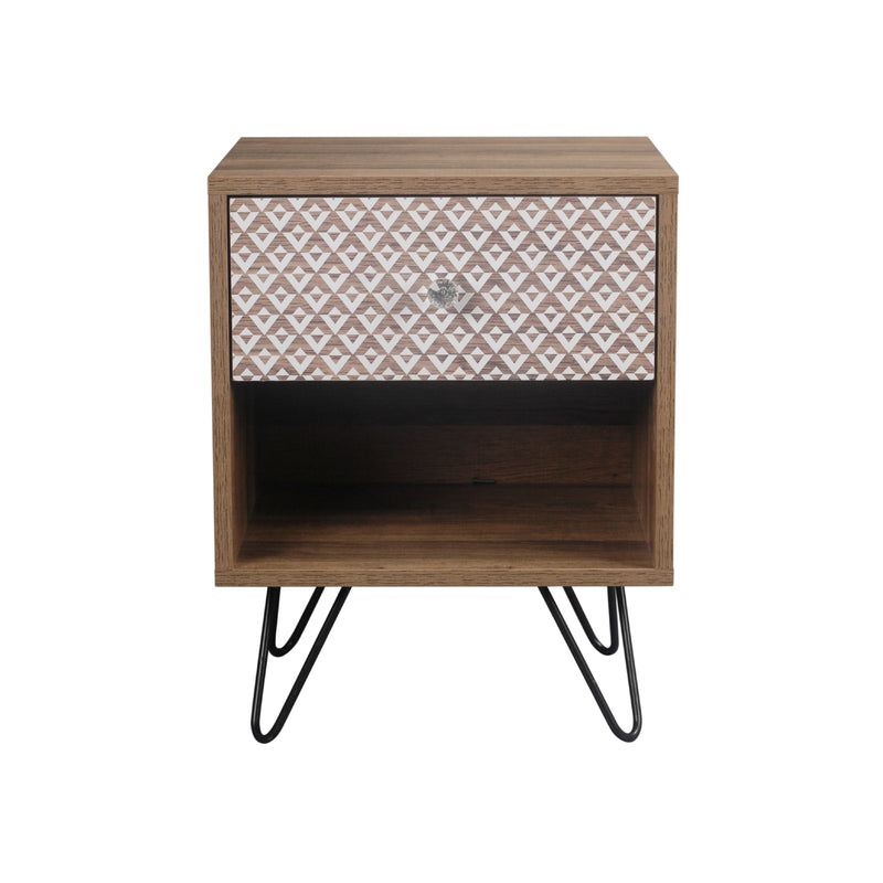 Casablanca 1 Drawer Side Table
