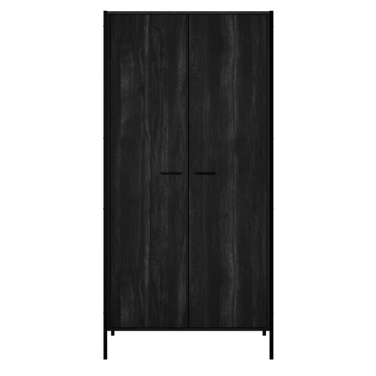 Hoxton 2 Door Wardrobe | Black