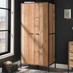 Hoxton 2 Door Wardrobe | Distressed Oak