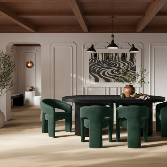 Rina Dining Table | Black