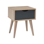 Scandi End Table | Grey Oak