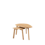Madrid Mid-Century Scandi Nesting Coffee Tables | Natural | Set of 2