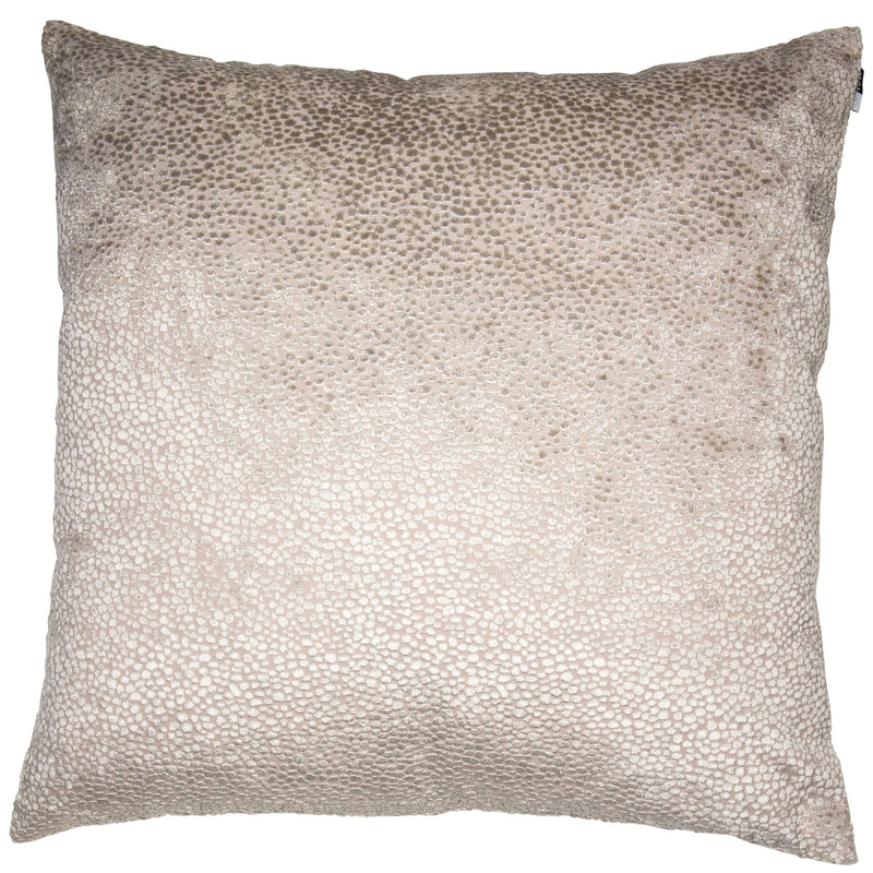 Bingham Velvet Dot Cushion | Taupe | 56cm