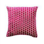 Jorvik Hexagon Cushion | Fuschia | 43cm