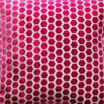 Jorvik Hexagon Cushion | Fuschia | 43cm