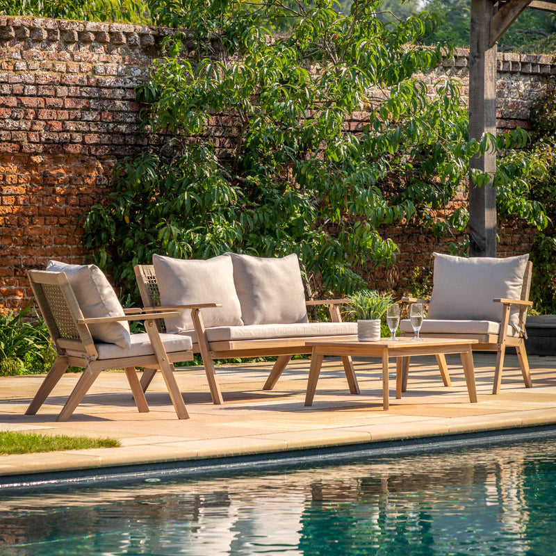 Outdoor Marina Lounge Set | Natural