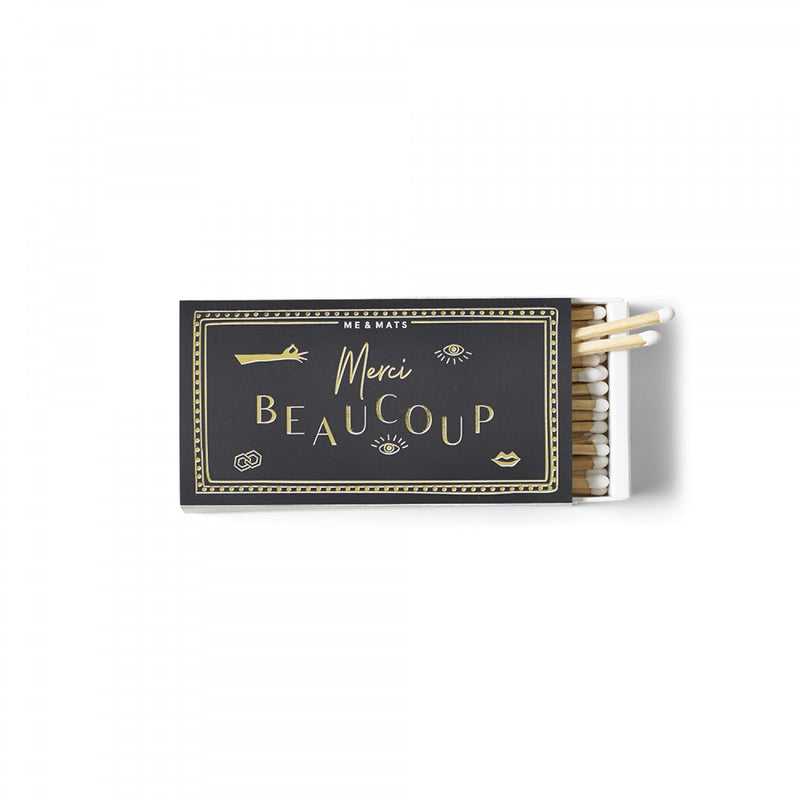 'Merci Beaucoup' Long Matches | Set of 45