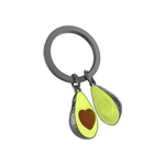 Avocado Heart Keyring | Green