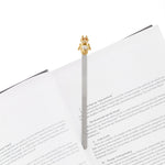 Robot Bookmark | Pearl Gold