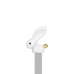 Bunny Bookmark | White