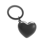 Anti-Bacterial Heart Shaped Keyring | Black