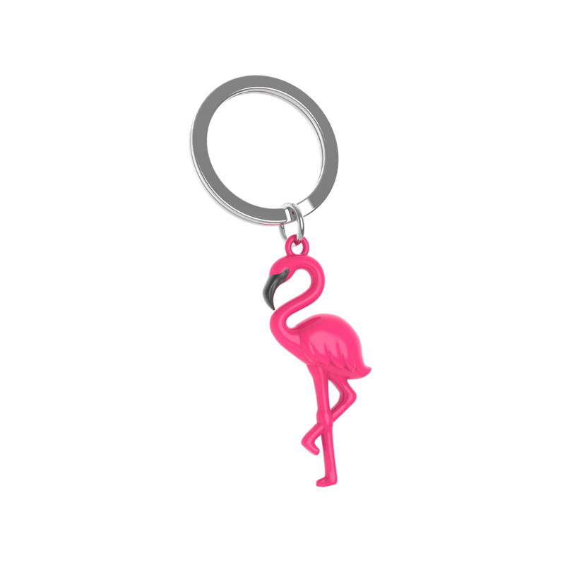 Flamingo Keyring | Pink