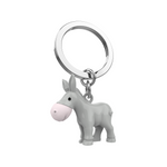 Donkey Keyring | Grey