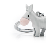 Donkey Keyring | Grey