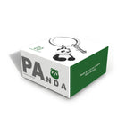 Panda with Bamboo Keyring