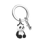 Panda with Bamboo Keyring