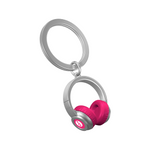 Headphones Keyring | Pink