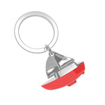 Sailing Boat Keyring | Red