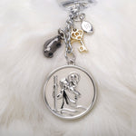 St. Christopher Charm Keyring