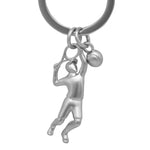 Tennis Player Keyring | Matt Chrome