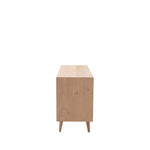 Milano Chevron 6 Drawer Chest | Oak