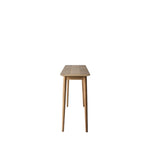 Milano Chevron Console Table | Oak