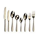 Champagne Mirage Cutlery Set | 44 Piece