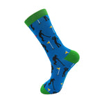 Men's Golf Socks | Bamboo | Blue