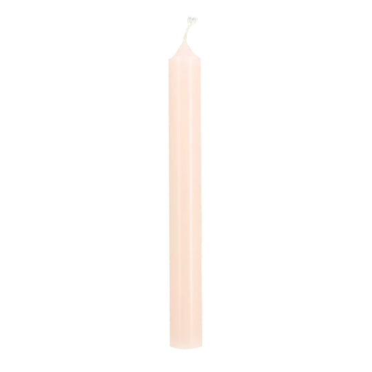 Straight Dinner Candle | Nude Pink | 22cm
