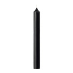 Straight Dinner Candle | Black | 22cm