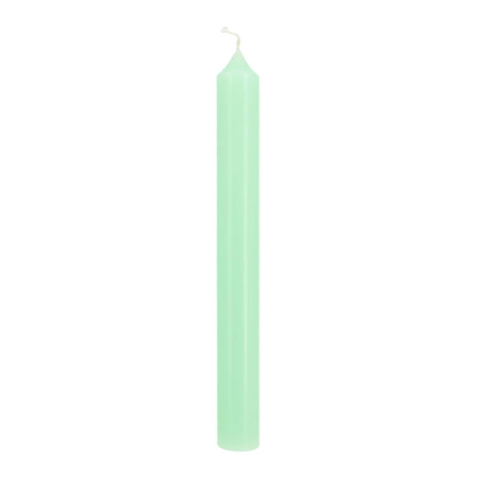 Straight Dinner Candle | Pastel Green | 22cm