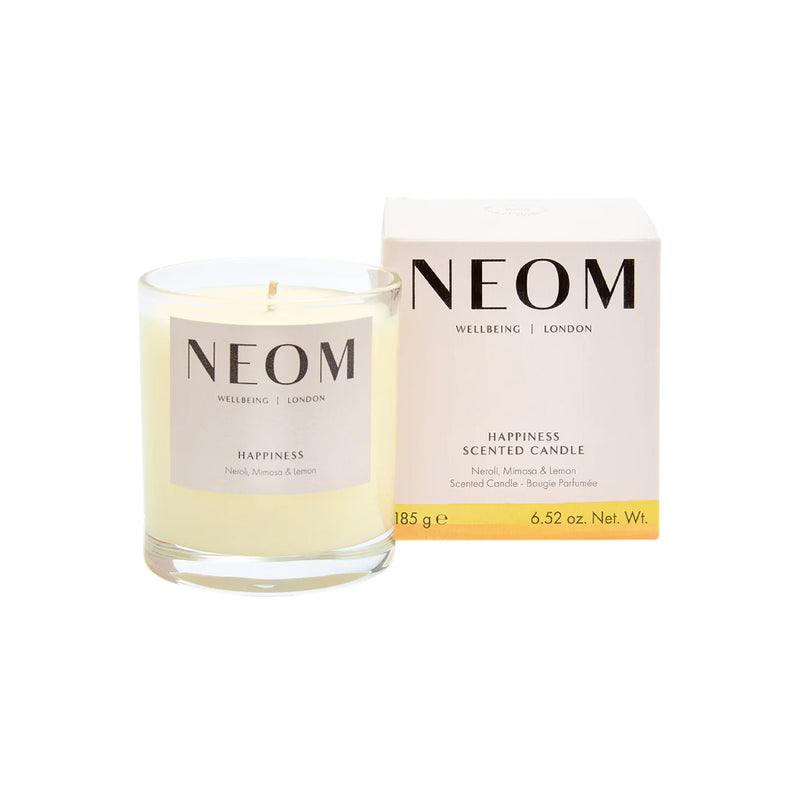 Scent to Make You Happy Happiness Scented 1 Wick Candle | Neroli, Mimosa & Lemon | 185g