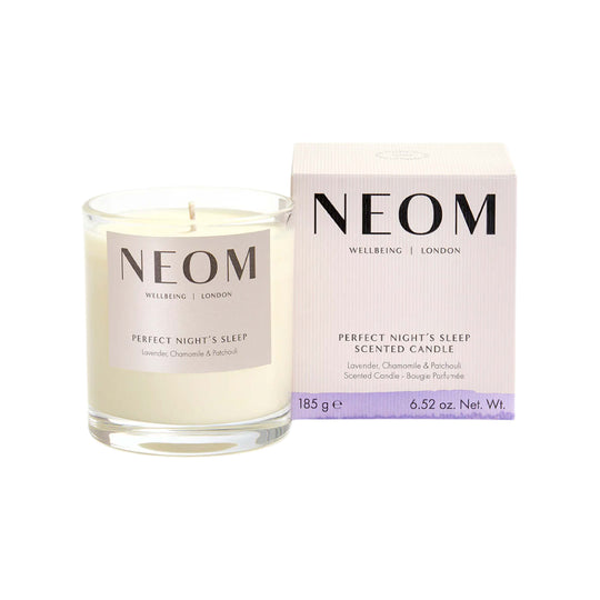 Scent to Sleep Perfect Night's Sleep Scented 1 Wick Candle | English Lavender, Sweet Basil & Jasmine | 185g
