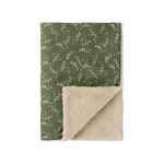 Stories Newborn Blanket | Green Jasmine