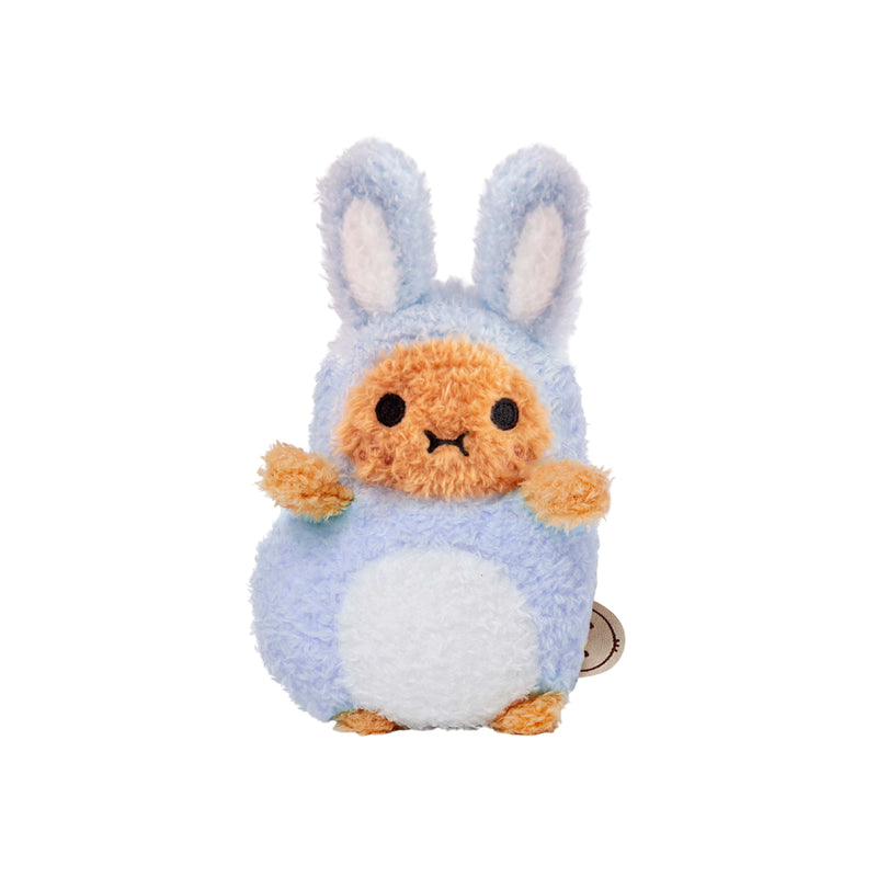 Bunny Ricespud Mini Sitting Plush Toy | Blue