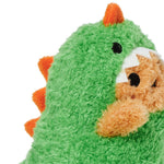 Green Dino Ricespud Mini Sitting Plush Toy