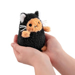 Kitty Ricespud Mini Sitting Plush Toy | Black