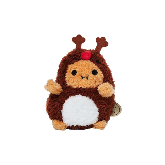 Reindeer Ricespud Mini Sitting Plush Toy