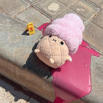 Ricecream Strawberry Mini Sitting Plush Toy | 18cm