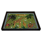 Flying Tiger Serving Tray | Green | 18x14cm