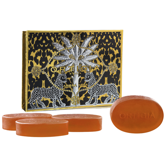 Ambra Nera Soap Box | Set of 4