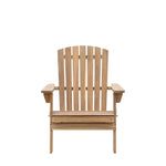 Outdoor Aspri Lounge Chair with Footstool | Natural