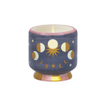 Adopo Moon Phases Boxed Ceramic Candle | Jasmine & Rose | 226g