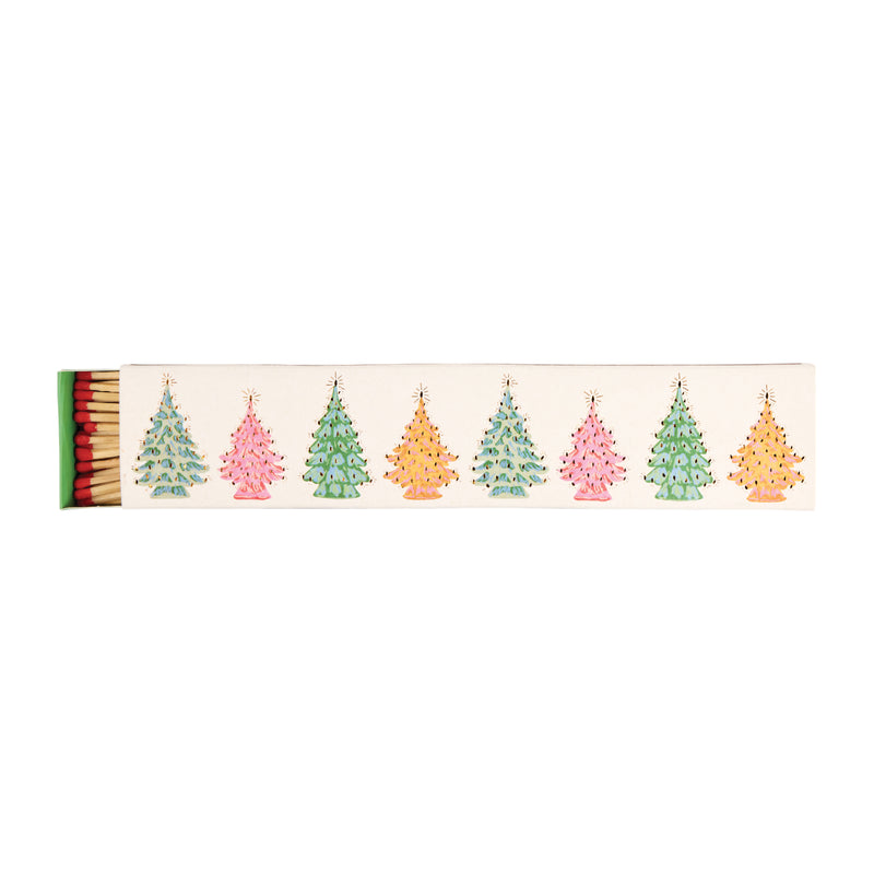 Boxed Matches | Christmas Trees | Set of 45