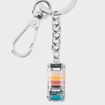 'Artist Stripe' Mini Car Keyring | Multicolour